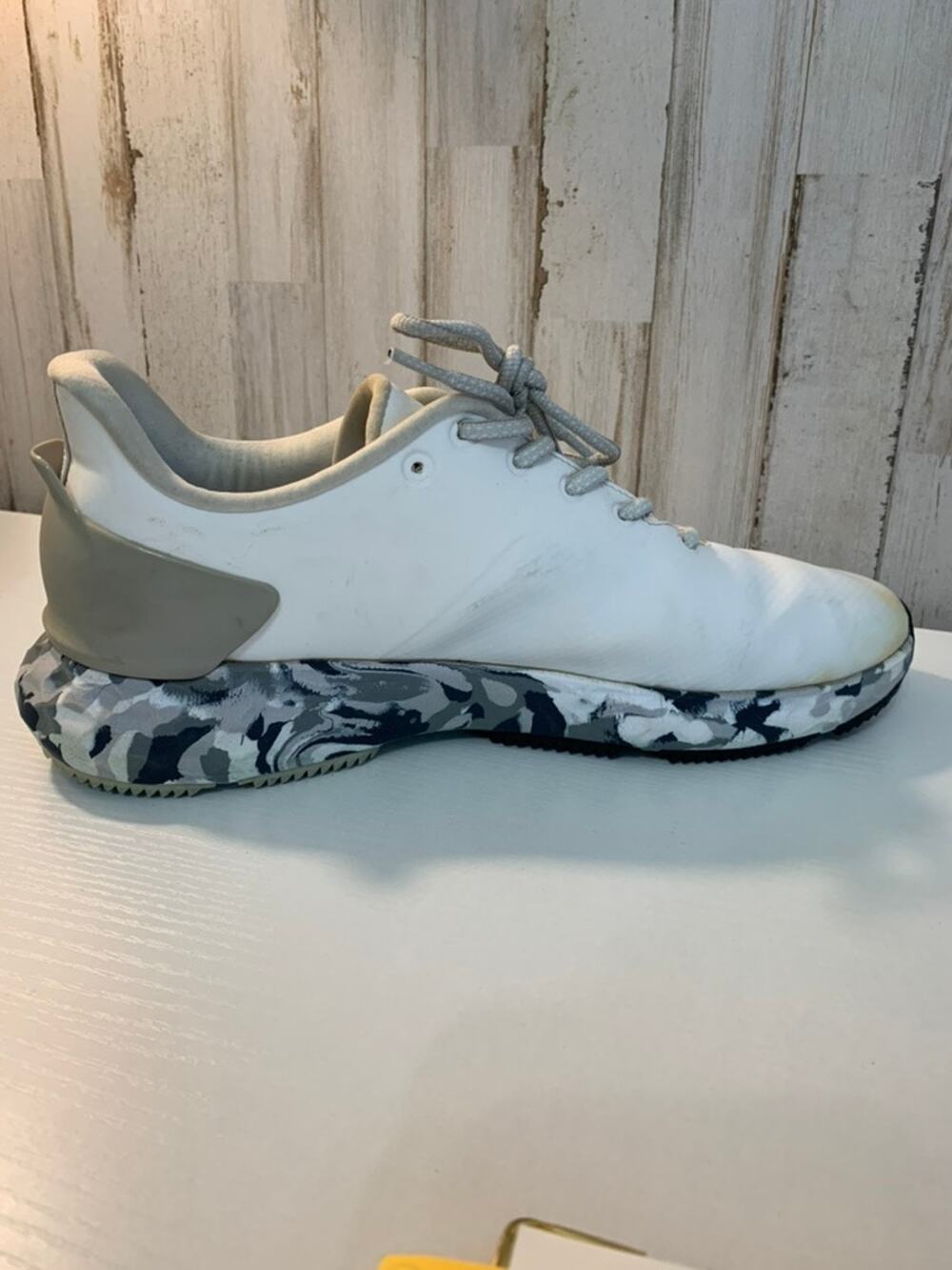 G/FORE MG4+ Men's Spikeless Golf Shoes Camo White/Gray 10